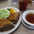 The best thing to get at DZ Akins  the brisket French dip  